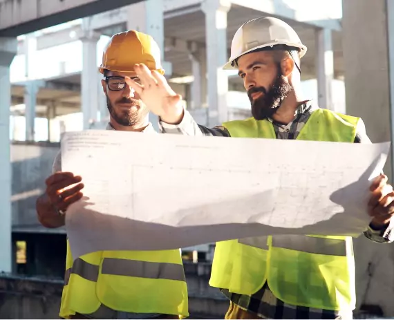 engineers performing the beginning of Site Planning in Bloomington IL